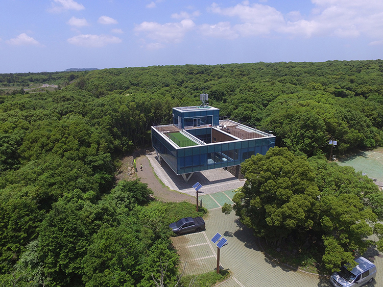 탐방안내소 건물외부