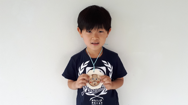 2017년 자연물 목걸이 만들기